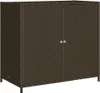 vidaXL Szafka ogrodowa brązowa 83x45x76 cm z polirattanu Podgląd zdjęcia produktu 1