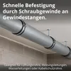 Rohrschelle 150mm mit Gummidichtung für Lüftungskanäle Produktbild-Vorschau 5