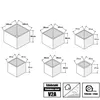 KÖHKO® Designer-Blumenkübel aus Edelstahl "VIVO" 100 x 100 Produktbild-Vorschau 5
