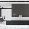 A modern office reception area with acoustic wall panels. Produktbild-Vorschau