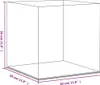 A line drawing of a transparent cube with dimensions labeled. Náhľad obrázku produktu