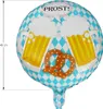 Oblique Unique Folien Ballon mit Bierkrügen Brezeln Produktbild-Vorschau 2
