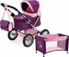 Bayer Design 1305701 - Poussette de poupée Trendy, prune Voir les images du produit 1
