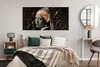 MuchoWow® Poster Mädchen mit Perlenohrring - Braun - Design Produktbild-Vorschau 4