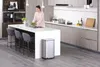 EKO - X-Cube Poubelle à pédale 30 litres - Stainless steel Voir les images du produit 10