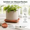 Podstawka pod doniczkę z terakoty Jana 17 x 17 cm - Podgląd zdjęcia produktu 5