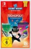 The image shows the front cover of a Nintendo Switch game case for 'Hasbro Game Night'. Produktbild-Vorschau