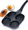 Patelnia do jajek granitowa 4 otwory BLACK LINE 19 cm Podgląd zdjęcia produktu 1