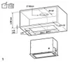 Whirlpool WCT3 63F LTX, 650 m³/h, Kanałowy, D, A, B, 65 dB Podgląd zdjęcia produktu 2