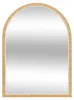 Specchio da parete THÉA, 55 x 75 cm, beige rima Anteprima dell’immagine prodotto 1