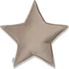 Sternkissen aus Samt, Farbe Latte, 45x45cm, babyfreundlich, Produktbild-Vorschau 1