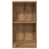 vidaXL Artisan dubová knihovna 40x24x76 cm materiál na bázi Náhled obrázku produktu 4