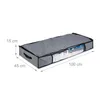 Relaxdays Unterbettkommode Vakuum 2er Set HBT 15x100x45 cm, Produktbild-Vorschau 4