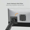 Ergonomische höhenverstellbare Monitor Wandhalterung bis 49 Produktbild-Vorschau 6