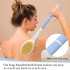 Rückenbürste zum Duschen, Badebürste mit Langem Stiel 44cm Produktbild-Vorschau 6