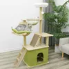1,4m Arbre à chat grand avec couchette Arbre à chat à Voir les images du produit 4