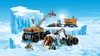 A winter scene with LEGO vehicles and figures excavating a mammoth from ice. Náhled obrázku produktu