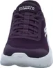 A close-up, front-facing view of a purple Skechers Go Walk sneaker. Anteprima dell’immagine prodotto