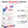 3 Monatskalender 2027 Tischkalender zum Aufstellen - Produktbild-Vorschau 2