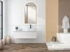 HOKO® Specchio curvo LED 50x90/90x50 cm con cornice in Anteprima dell’immagine prodotto 11
