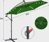Ombrellone Izrielar 3 m verde con luce LED, ombrellone da Anteprima dell’immagine prodotto 2