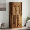 vidaXL Kleiderschrank Altholz-Optik 80x52x180 cm Produktbild-Vorschau 3