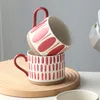 Keramik Kaffeebecher mit Henkel, Tasse, Trinkbecher, Produktbild-Vorschau 4