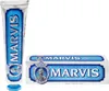 A tube of Marvis Aquatic Mint toothpaste and its box are displayed against a white background. Náhled obrázku produktu