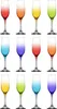 LAV Fame Champagnerflöten aus Glas – 215 ml – Vollfarbe – Produktbild-Vorschau 1