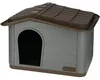 KERBL – Katzenhaus für draußen – 60 x 51 x 41 cm – Grau und Produktbild-Vorschau 10