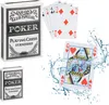 Relaxdays Pokerkarten, Plastik, wasserfest, 2 Decks, Produktbild-Vorschau 1
