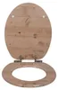 sanicomfort WC Sitz Wood light, MDF Holzkern, mit Produktbild-Vorschau 2