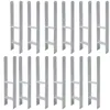 Faziango Pfostenanker H-Anker Set 12 Stk, 600 mm, 101 mm Produktbild-Vorschau 1