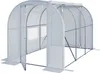 Serre tunnel Premium TOOLPORT 2x3m avec porte pivotante, Voir les images du produit 1
