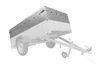 UNITRAILER Bordwandaufsatz 40 cm für Garden Trailer 230 Produktbild-Vorschau 6