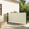 vidaXL Marquise latérale extensible Crème 120x600 cm Voir les images du produit 2