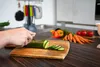Santoku Messer - 31.5 cm breit - Edelstahl - für Fleisch, Produktbild-Vorschau 13
