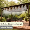 Wassernebel Sprühsystem Sprühnebel Kühlung Outdoor Nebel Produktbild-Vorschau 6