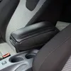 Accoudoir central en cuir noir pour Citroën C1 II / pour Voir les images du produit 3