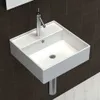 vidaXL Lavello in Vetroceramica con foro per rubinetto a Anteprima dell’immagine prodotto 8