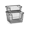 Zeller Present Vorratskorb stapelbar, 33 x 27 x 21,5 cm, Produktbild-Vorschau 3