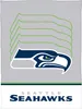 NFL Seattle Seahawks Decke 150x200cm Wellsoft Kuscheldecke Produktbild-Vorschau 1