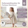 Bieco Steckenpferd Kinder Einhorn Rainbow | Hobby Horse Produktbild-Vorschau 2