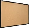 Korková nástěnka v černém dřevěném rámu 120x90 cm Náhled obrázku produktu 1