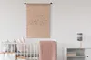 MuchoWow® Wandteppich Wandbehang Elefant - Einfach - Linie Produktbild-Vorschau 2