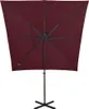 vidaXL Slunečník s LED osvětlením 250 cm Bordeaux red Náhled obrázku produktu 3