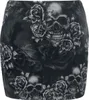 Black Premium by EMP Damen schwarzer und grauer Rock im Produktbild-Vorschau 3