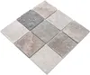 Mosaik Fliese Quarzit Naturstein Quarzit beige grau Produktbild-Vorschau 3