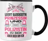 Trendation - Polizistin Geschenk Tasse mit Spruch Geschenke Produktbild-Vorschau 1