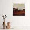Leinwandbild blick auf ein feld auf dem lande 40x40 cm Produktbild-Vorschau 2